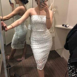 Bridal shower white dress